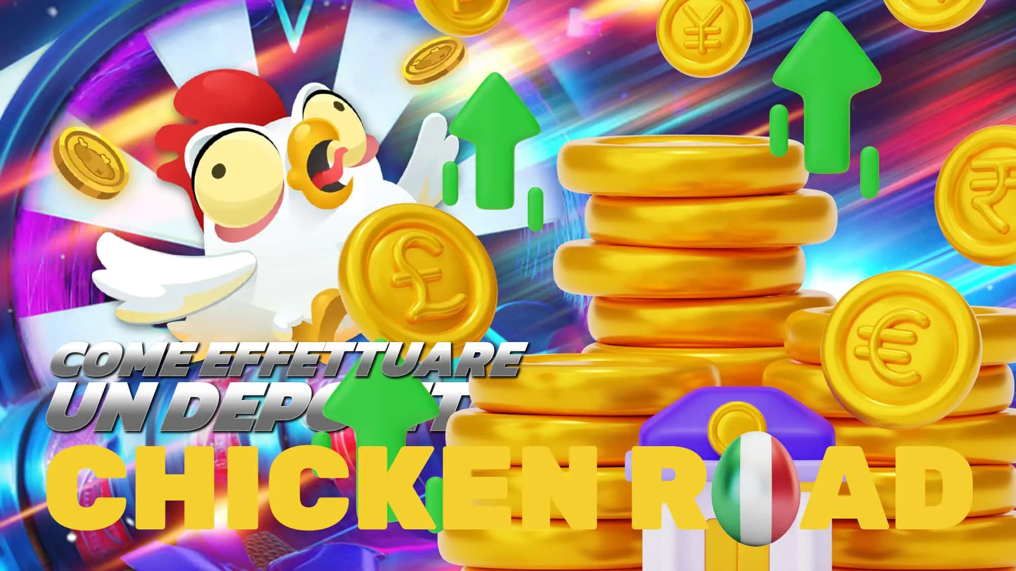 Dai un'occhiata alla guida al deposito del gioco Chicken Road Italy