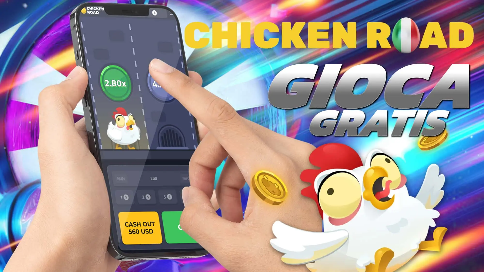 Gioca a Chicken Road Italy gratis