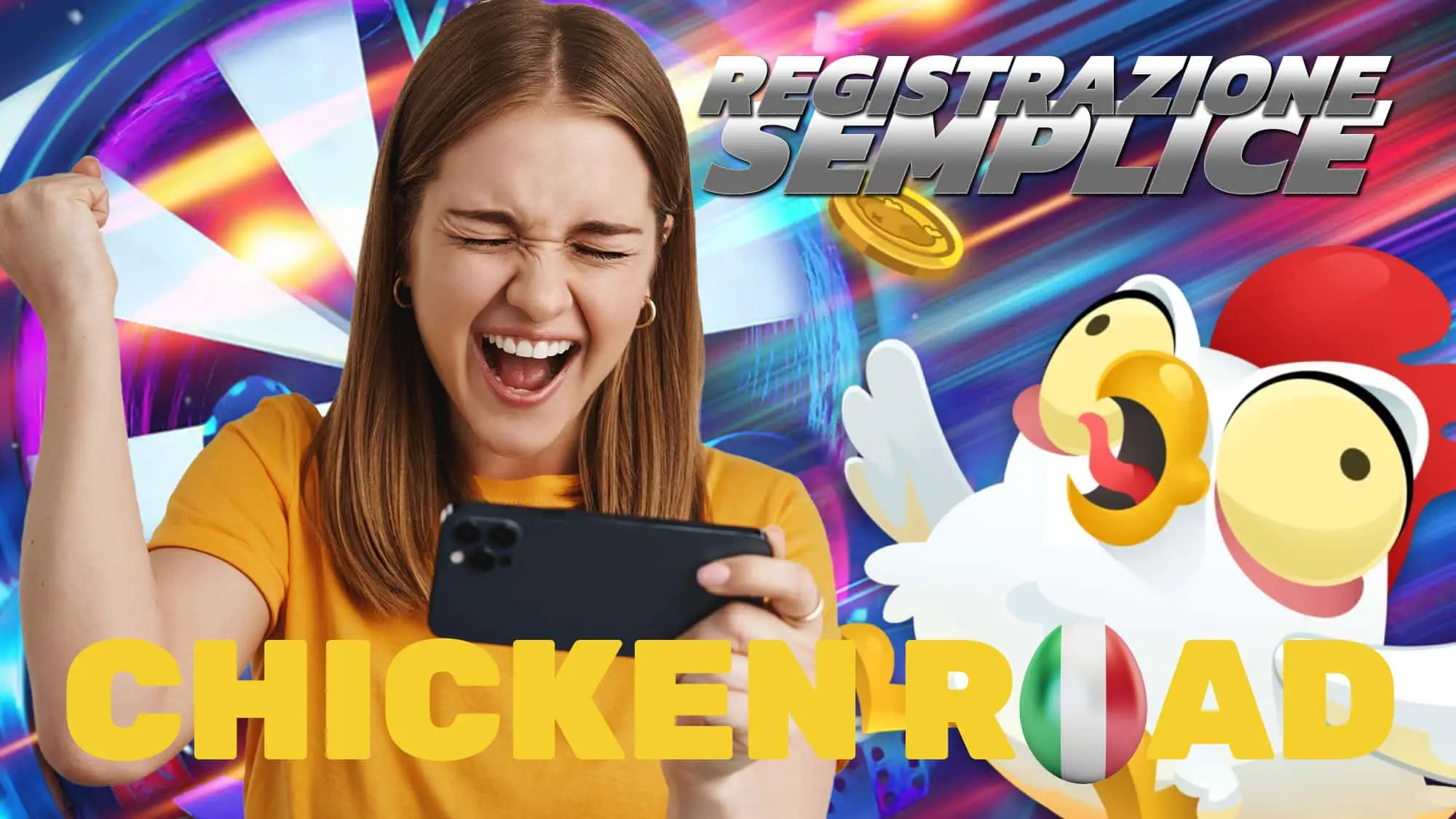 Registrati e gioca a Chicken Road
