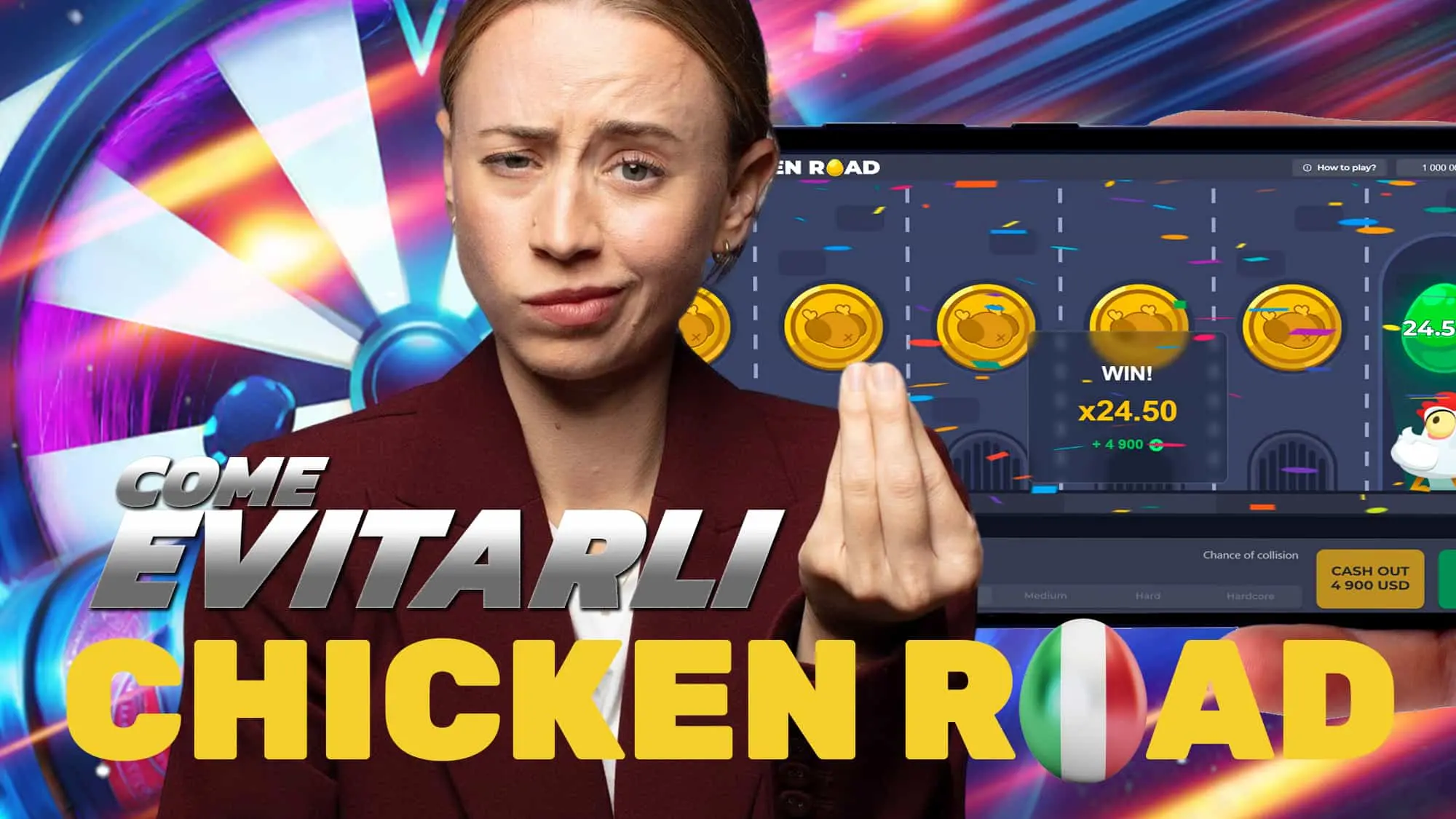 Evita gli errori e vinci nel gioco Chicken Road