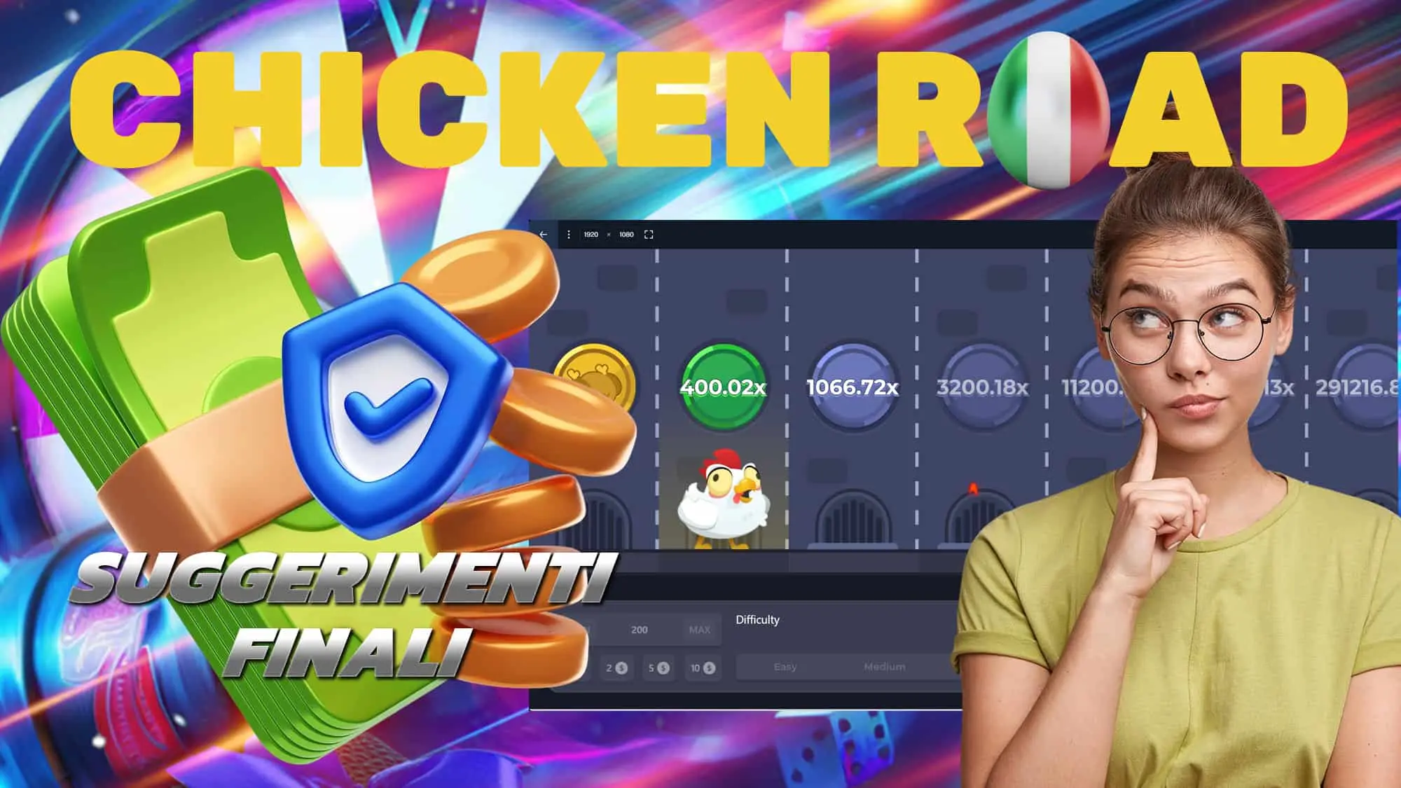 Gioca a Chicken Road con soldi veri