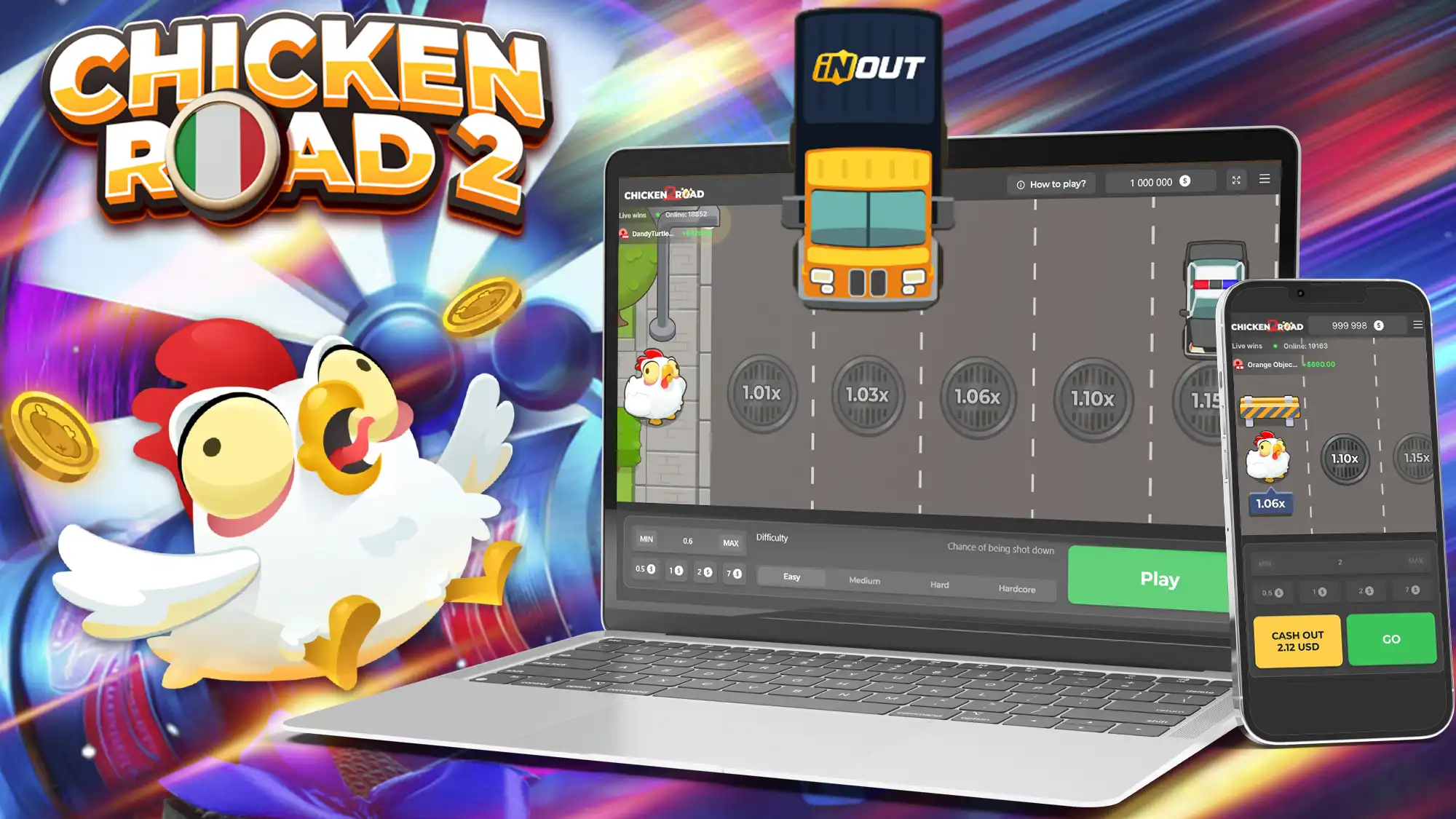 Gioca a Chicken Road 2 e vivi un'entusiasmante esperienza di gioco interattiva